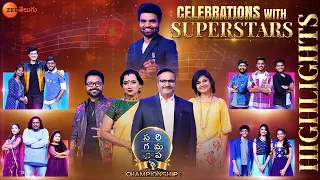 SAREGAMAPA CHAMPIONSHIP Celebration with Superstars HIGHLIGHTS | Sundays 9 PM | Zee Telugu