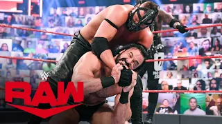 Drew McIntyre vs. MACE & T-BAR – Handicap Match: Raw, April 19, 2021