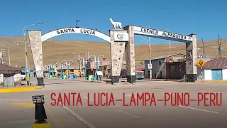 SANTA LUCIA PROVINCIA DE LAMPA, REGION PUNO