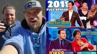 Americans React To "The Big Fat Quiz Of The Year 2011"