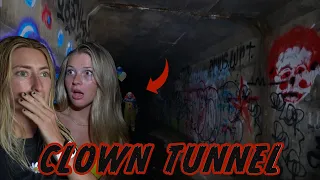 Something TERRIFYING Is Hiding In This TUNNEL...||HAUNTED CLOWN TUNNEL|| *Medium Investigates*