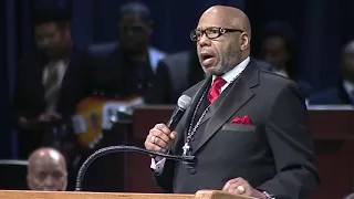 Rev. Jasper Williams Jr. delivers eulogy at Aretha Franklin's funeral