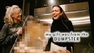 she got my present from the DUMPSTER + Q&A | VLOGMAS Day 19