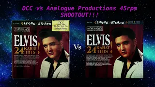 DCC 33⅓ rpm vs. Analogue Productions 45 rpm SHOOTOUT!!!