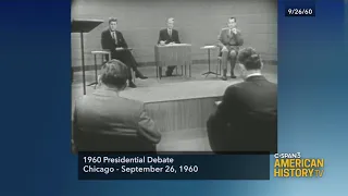 1960 Presidential Debate: John F. Kennedy & Richard Nixon