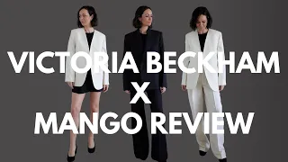 Victoria Beckham x Mango Collab Suit Review...