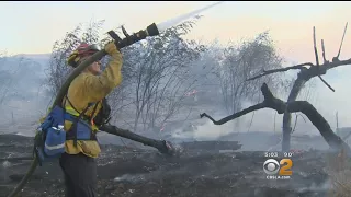 SoCal Fire Crews On Alert After Red Flag Warning