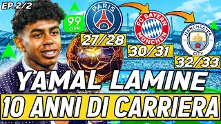 HO GIOCATO TUTTA LA CARRIERA DI LAMINE YAMAL! TALENTO DEL 2007 DEL BARCELLONA! [PARTE 2/2]