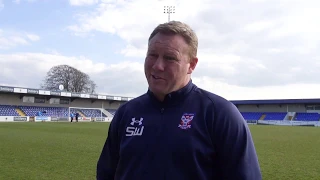 Steve Watson post-match interview (V Chester)