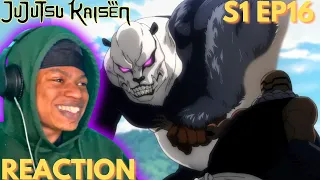 PANDA IS THE GOAT! (Jujutsu Kaisen S1 Ep16 Reaction)