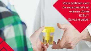 Votre praticien vient de vous prescrire un examen d'urine ECBU  ? Suivez le guide !