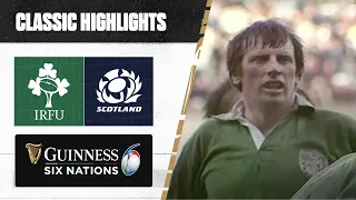 CLASSIC HIGHLIGHTS 📼 | Ireland v Scotland 1980 | #AwakenAnticipation