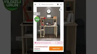 Trendyol'dan alabileceğiniz çalışma masaları