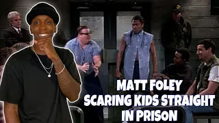 THIS IS LEGENDARY! Matt Foley - Scaring Kids Straight In Prison - SNL REACTION