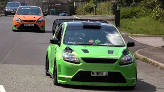 Modified Cars Leaving a Car Show (Yumcars Cars & Caffine - August 2023)!!!