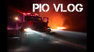 PIO Vlog - 2nd Alarm Structure Fire, Large Brush Fire, Water Rescue