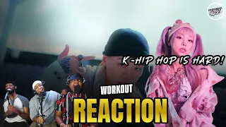 [MV] Jvcki Wai, Kid Milli, NO:EL, Young B(영비), Swings(스윙스) _ Work Out  (REACTION) | HARD!!
