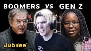 xQc Reacts to Gen Z vs Boomers: Is “OK Boomer” Ageist? | xQcOW