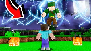 USEI DISFARCE DE HEROBRINE E ELE FICOU FURIOSO!! - Minecraft Herobrine #22