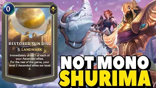 Sun Disc is Finally Playable Outside Mono Shurima Deck! - Azir Renekton Nasus - Legends of Runeterra