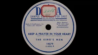 1951 The King's Men - Keep A Prayer In Your Heart