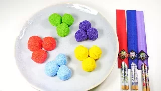 DIY How To Make Dango Mochi Jelly Rice Cake Foam Clay Slime | Ding-dong Toys