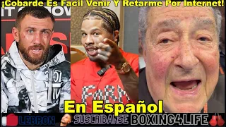 Gervonta Davis Reta A Pelear A Vasyl Lomachenko Y Lomachenko Y Su promotor Bob Arum Le Responden