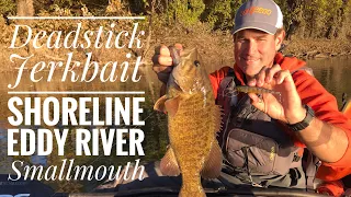 River Smallmouth Suspending Jerkbaits: Which Shoreline Eddies Are Best?