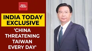 China Threatening Us With Its Military Hardware, Says Taiwan's Foreign Minister Joseph Wu| EXCLUSIVE