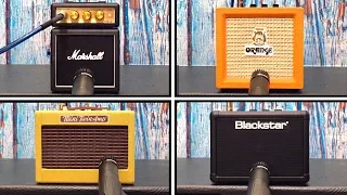 Micro Amp Shootout - Marshall VS Fender VS Orange VS Blackstar