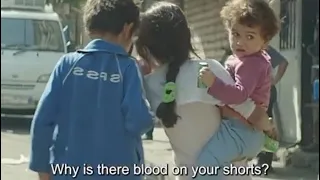 Brother saw blood in his sister's short#amazing