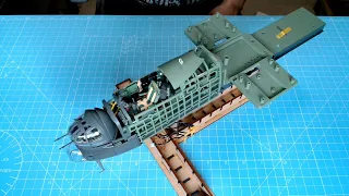 Build the Lancaster Bomber B III stages 13 and 14 from Hachette