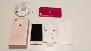 iPhone 8 Unboxing: Gold!