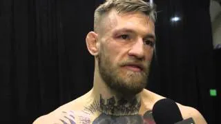 UFC 194: Conor McGregor Backstage Interview