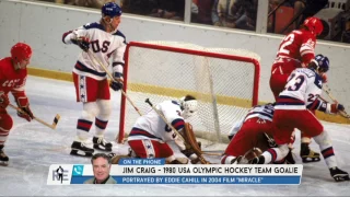 1980 USA Olympic Hockey Team Goalie Jim Craig & Al Michaels Reflect on Herb Brooks - 2/23/17