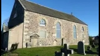 Winter Road Trip Drive With Music To Parish Church In History Visit To Auchtermuchty Fife Scotland