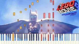 Gotham City Guys - The LEGO Movie 2: The Second Part | Piano Tutorial (Synthesia)