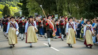 🎶 Festumzug mit Defilierung | Bezirksmusikfest in Nußdorf-Debant, Osttirol 2023