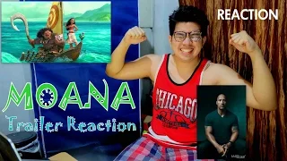 [REACT] Moana Official Trailer