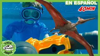 Jurassic World - Descubriendo juguetes acuáticos