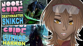 Vtuber Reacts to NOOB'S GUIDE to DEATHMASTER SNIKCH & LUTHOR HARKON