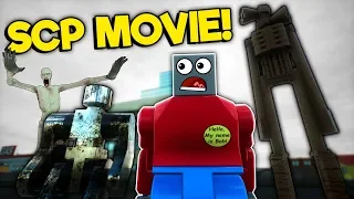 SCP & Siren Head Haunt Lego City Movie! -  Brick Rigs Gameplay Roleplay