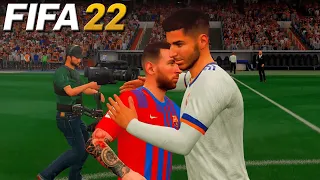 Real Madrid CF vs. Barcelona - La Liga 2021/22 - at Santiago Bernabéu Stadium | FIFA 22