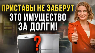 Что судебные приставы НЕ заберут за долги? Как избежать ареста имущества