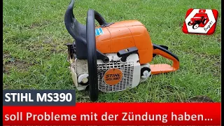 Wie funktioniert die Zündung? Motorsäge soll Probleme mit der Zündung haben... Stihl MS390 Teil 1/2