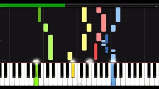 Prelude and Fugue in G minor - BuxWV149 - D.Buxtehude - Synthesia HD 60 fps