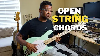 How To Play Open String Bass Chords (and how to use them)