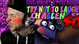 Vapor Reacts #640 | [FNAF SFM] FIVE NIGHTS AT FREDDY'S TRY NOT TO LAUGH CHALLENGE REACTION #40