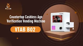Countertop Cashless Age Verification Vending Machine - Reyeah B02