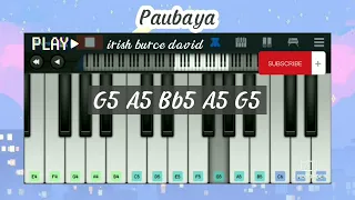 Paubaya by Moira Dela Torre | Piano App Tutorial for Beginners | Easy Tabs